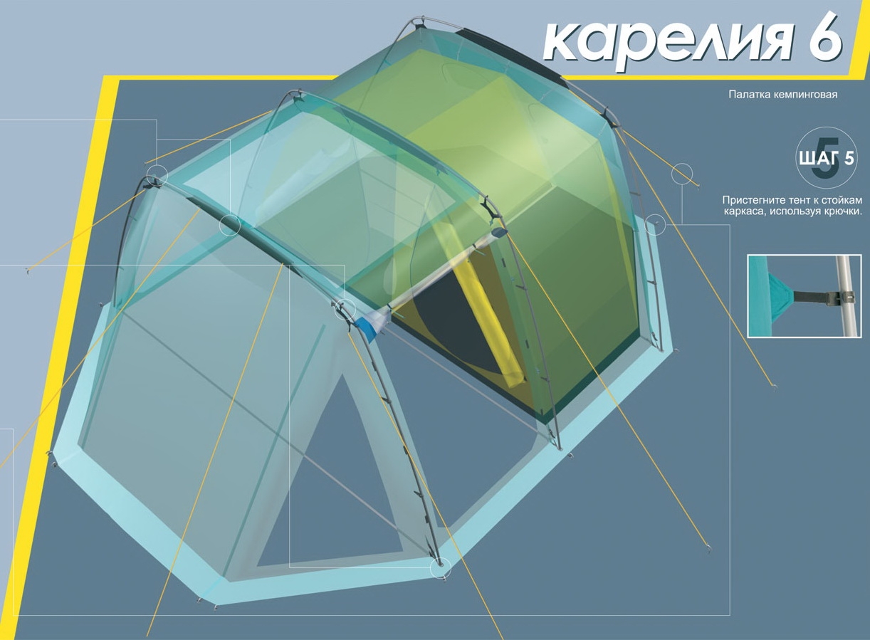 Палатка "Карелия 6"