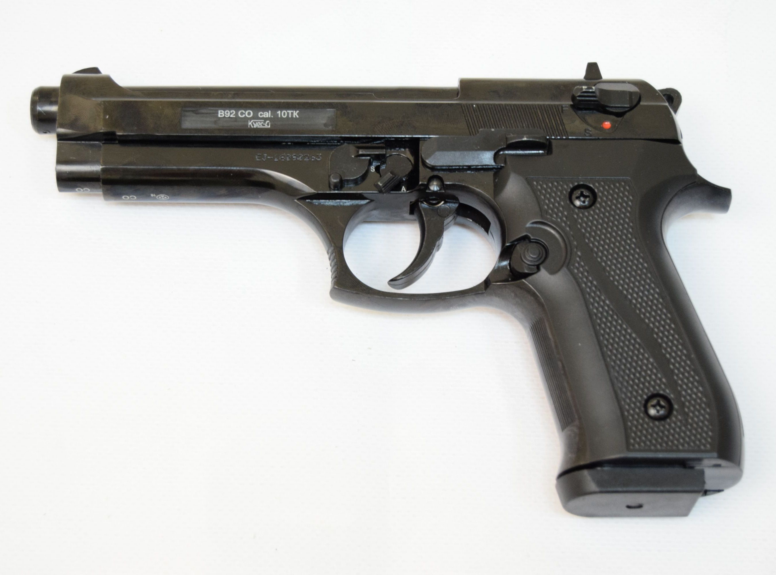 Оружие охолощенное "Beretta B92-СО ", к.10ТК